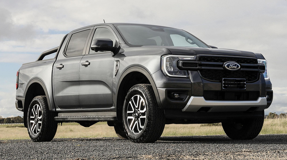 Photo of a grey 2023 Ford Ranger