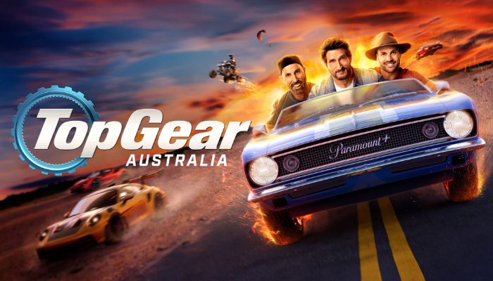 2024 Top Gear Australia presenters Blair Joscelyne, Beau Ryan, Jonathan LaPaglia