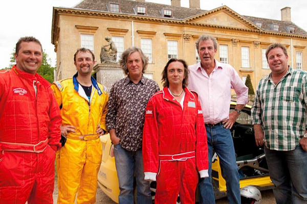 UK and AU Top Gear presenters in Ashes episode